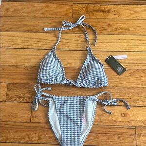 Wild fable gingham bikini